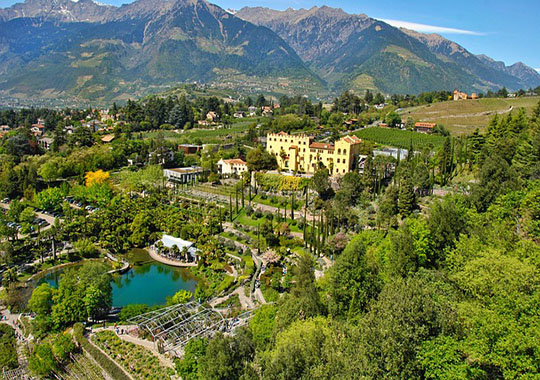 Gärten von Schloss Trauttmansdorff – Shuttle Meran Südtirol